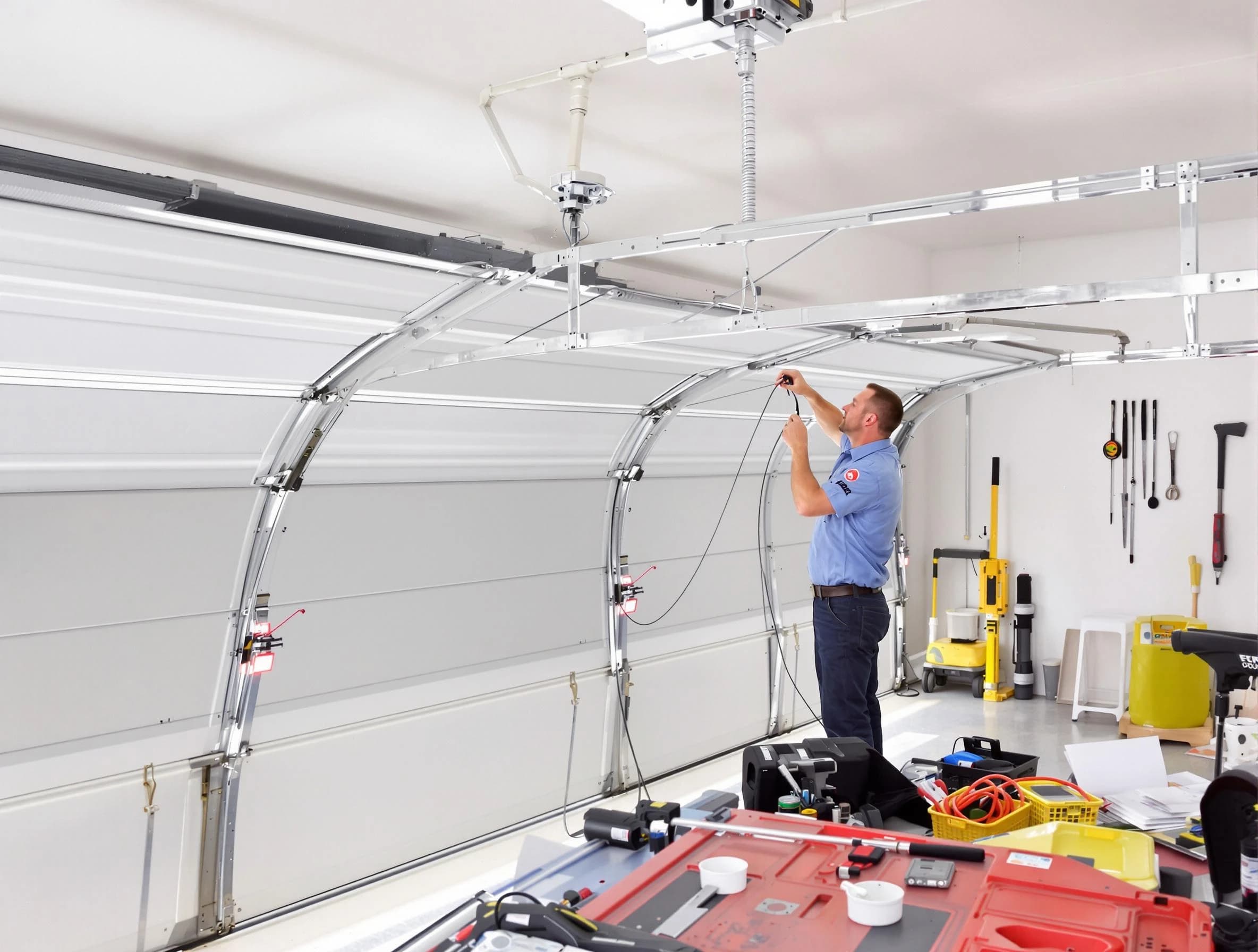 Garage door cable repair service by Cottonwood Heights Garage Door Repair in Cottonwood Heights