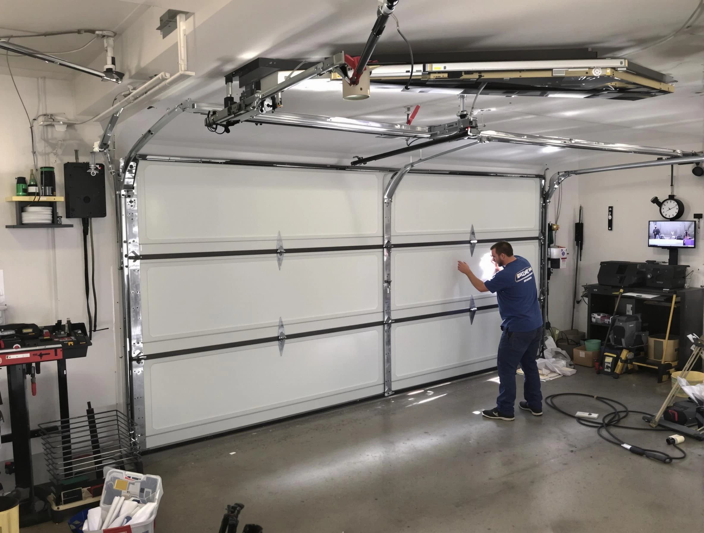 Professional garage door repair service by Cottonwood Heights Garage Door Repair in Cottonwood Heights