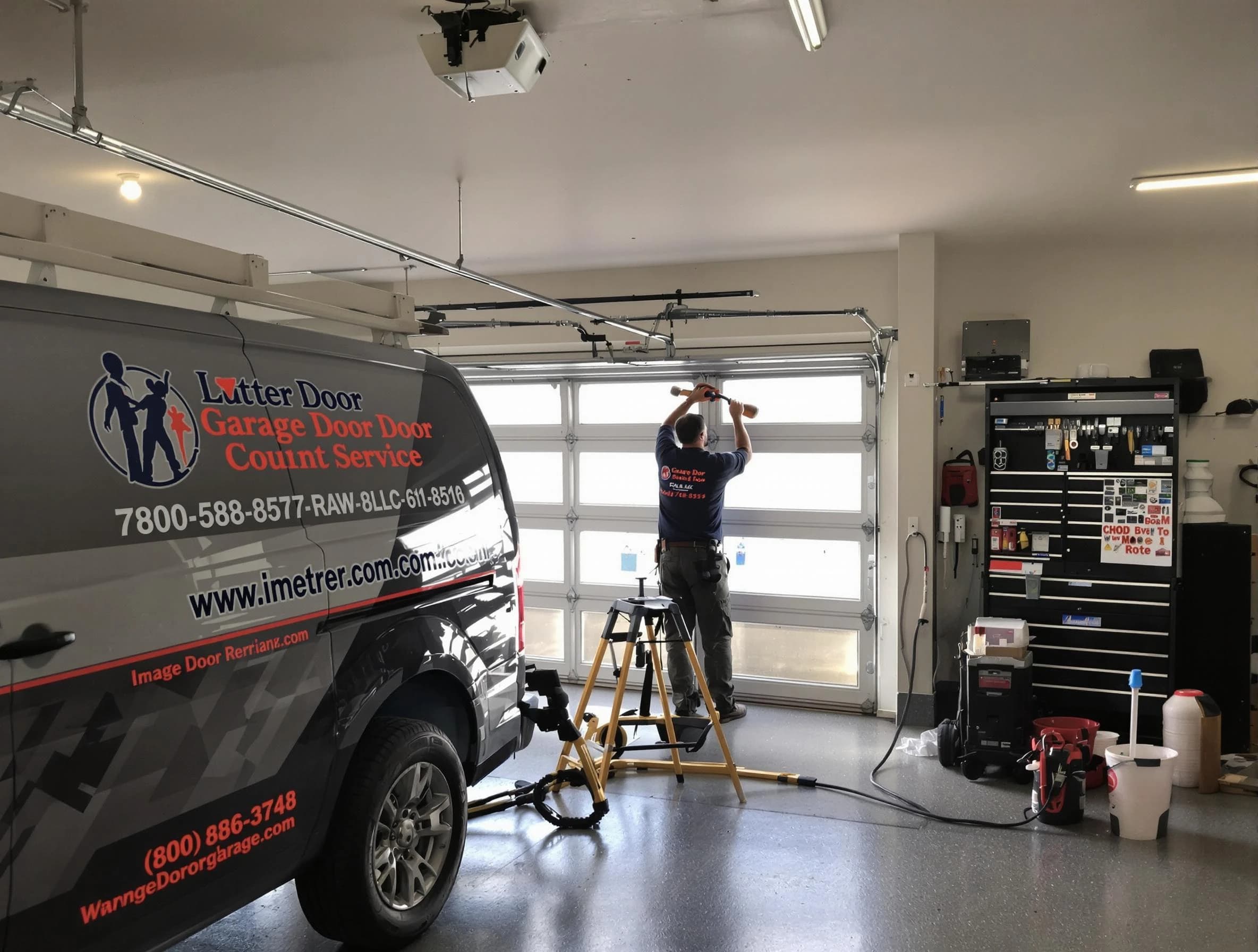 Cottonwood Heights Garage Door Repair rapid response team performing same-day repair in Cottonwood Heights