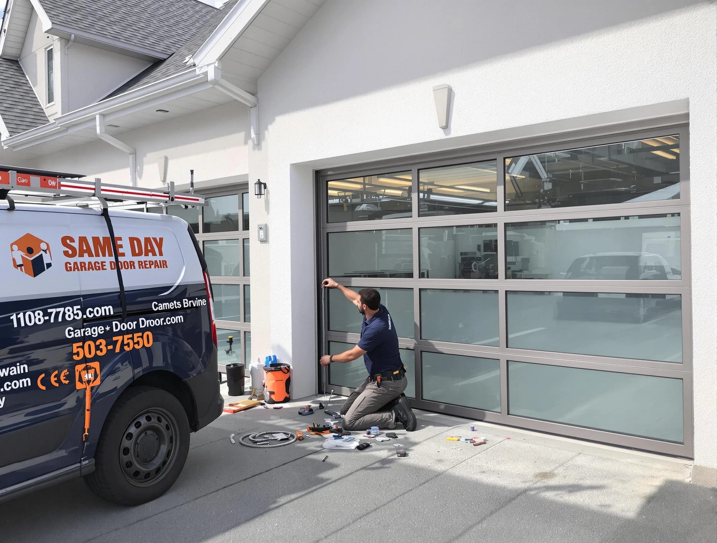Same-day garage door repair service by Cottonwood Heights Garage Door Repair in Cottonwood Heights