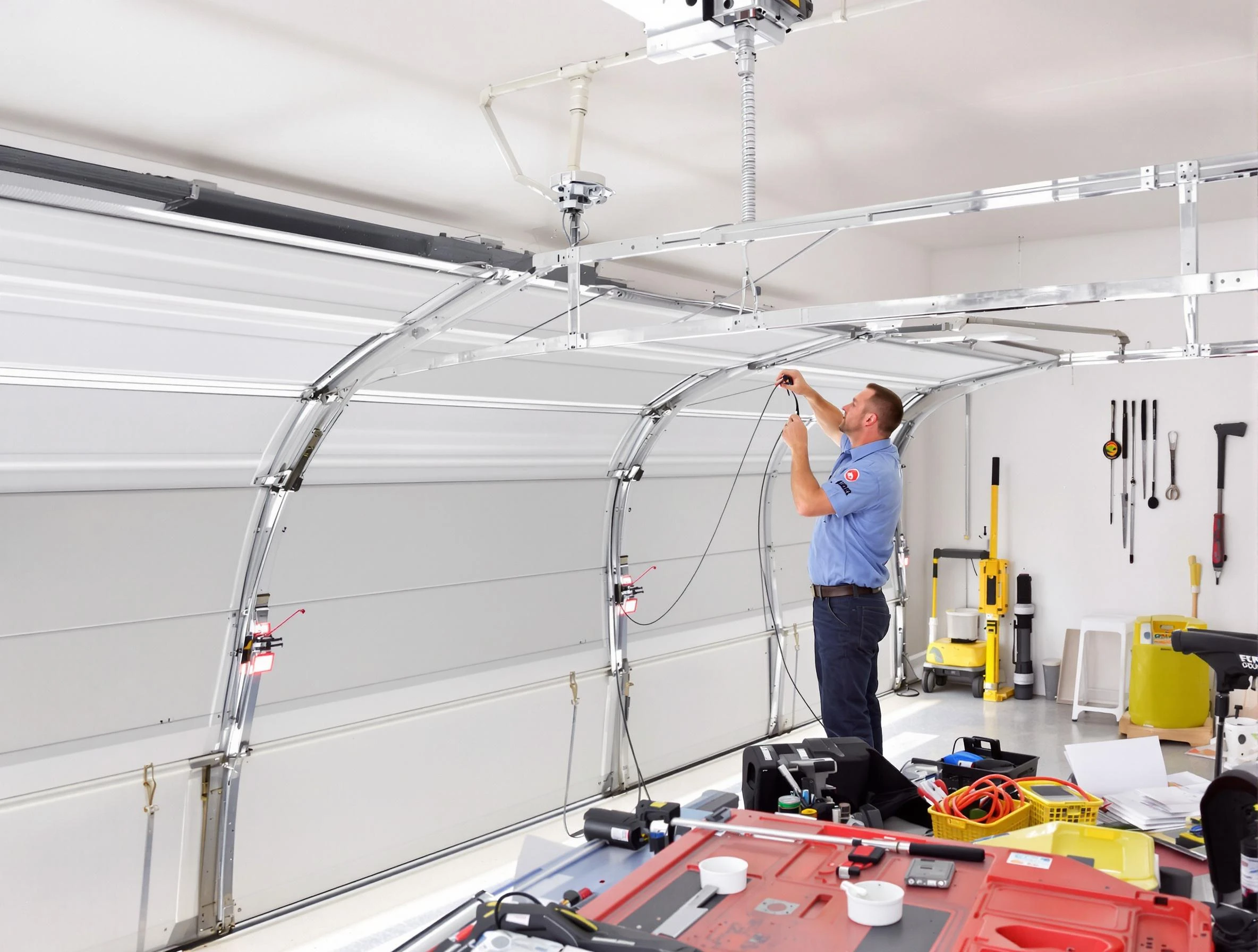 Garage door cable repair service by Cottonwood Heights Garage Door Repair in Cottonwood Heights